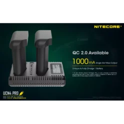 Nitecore UCN4 Pro Canon Camera Charger -Outdoor Gear Pro Nitecore UCN4 Pro 2