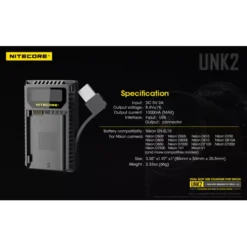Nitecore UNK2 Nikon Camera Charger -Outdoor Gear Pro Nitecore UNK2 11