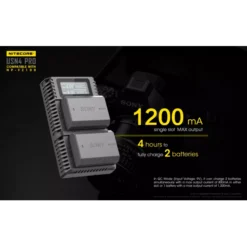 Nitecore USN4 Pro Sony Camera Charger -Outdoor Gear Pro Nitecore USN4 2