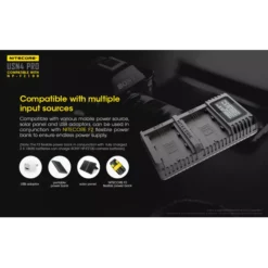 Nitecore USN4 Pro Sony Camera Charger -Outdoor Gear Pro Nitecore USN4 4