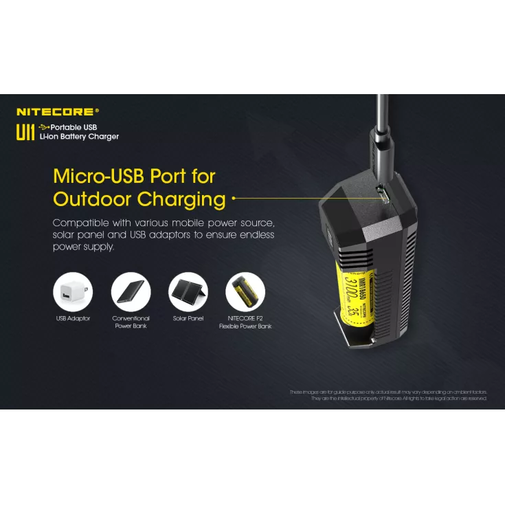 Nitecore UI1 USB Battery Charger 5 Nitecore UI1 USB Battery Charger - Image 5