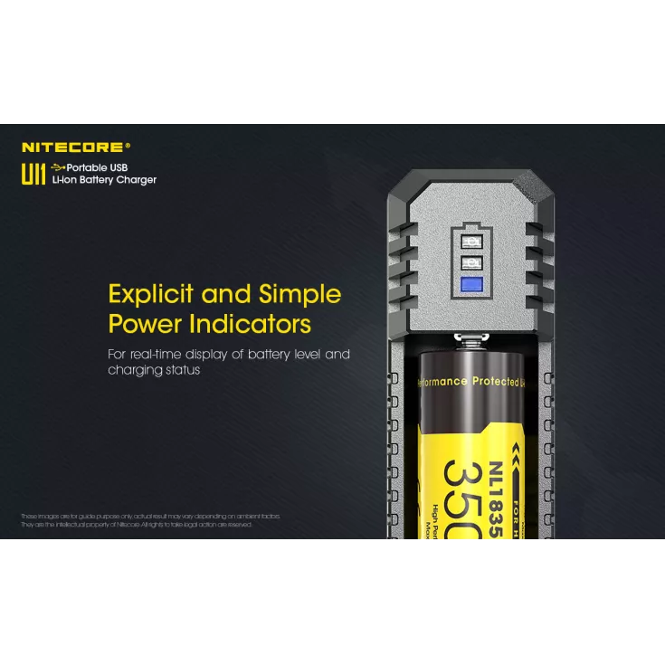 Nitecore UI1 USB Battery Charger 6 Nitecore UI1 USB Battery Charger - Image 6