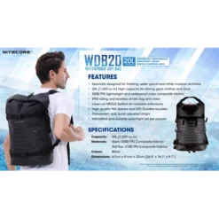 Nitecore WDB20 Dry Bag -Outdoor Gear Pro Nitecore WDB20 4