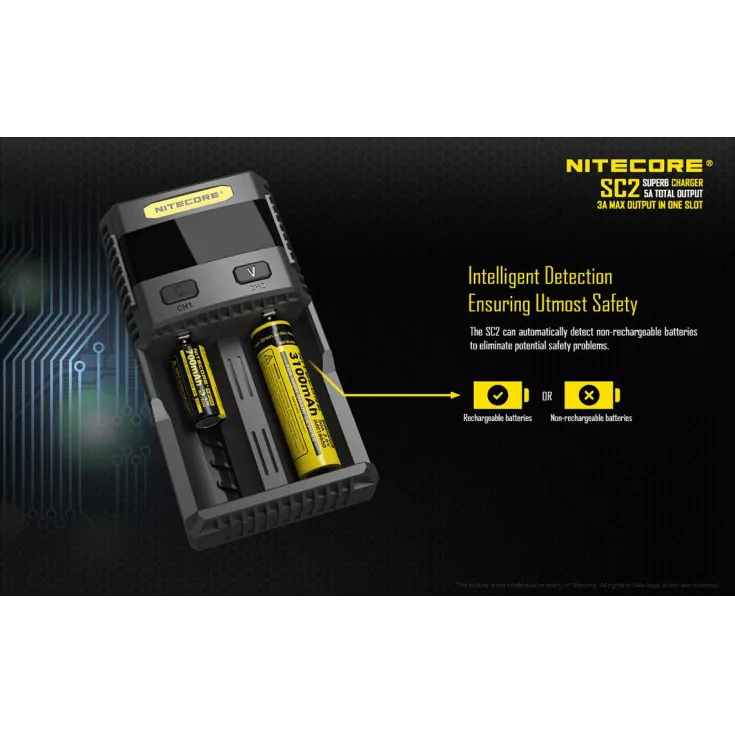Nitecore SC2 Charger 6 Nitecore SC2 Charger - Image 6