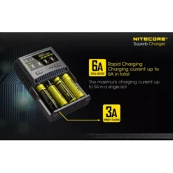Nitecore SC4 Charger -Outdoor Gear Pro SC4 1
