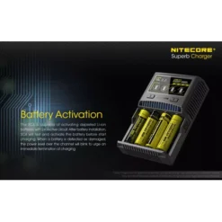 Nitecore SC4 Charger -Outdoor Gear Pro SC4 7