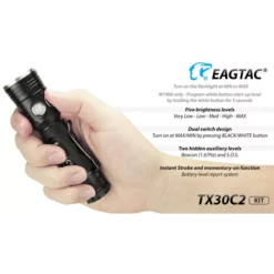 Eagletac TX30C2 -Outdoor Gear Pro TX30C2 4