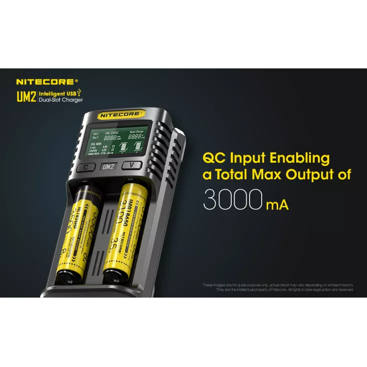 Nitecore UM2 Charger 2 Nitecore UM2 Charger - Image 2