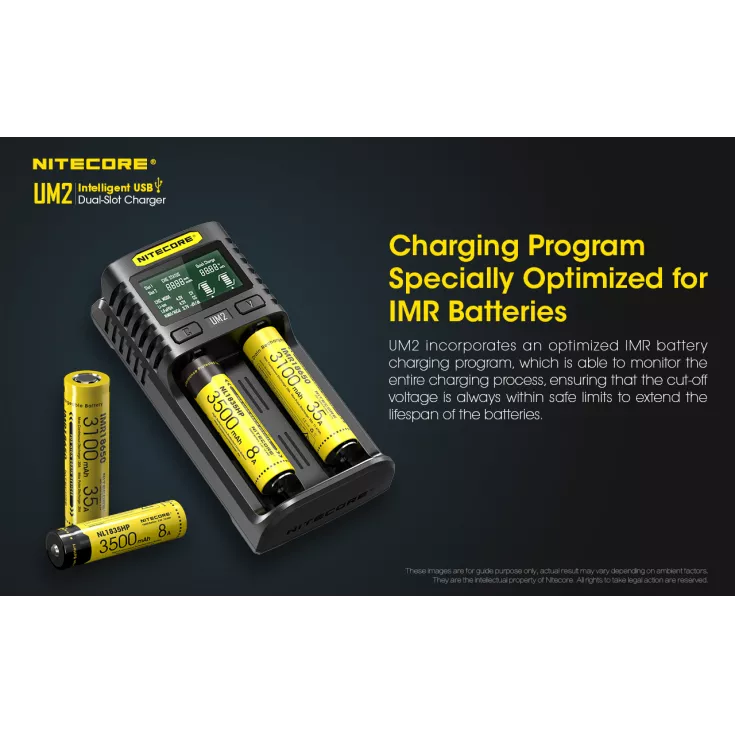 Nitecore UM2 Charger 4 Nitecore UM2 Charger - Image 4