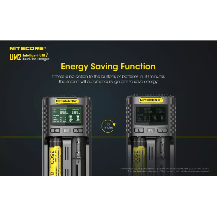 Nitecore UM2 Charger 6 Nitecore UM2 Charger - Image 6