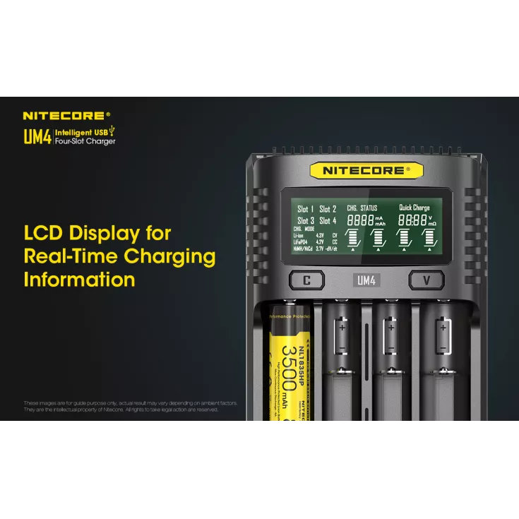 Nitecore UM4 Charger 6 Nitecore UM4 Charger - Image 6