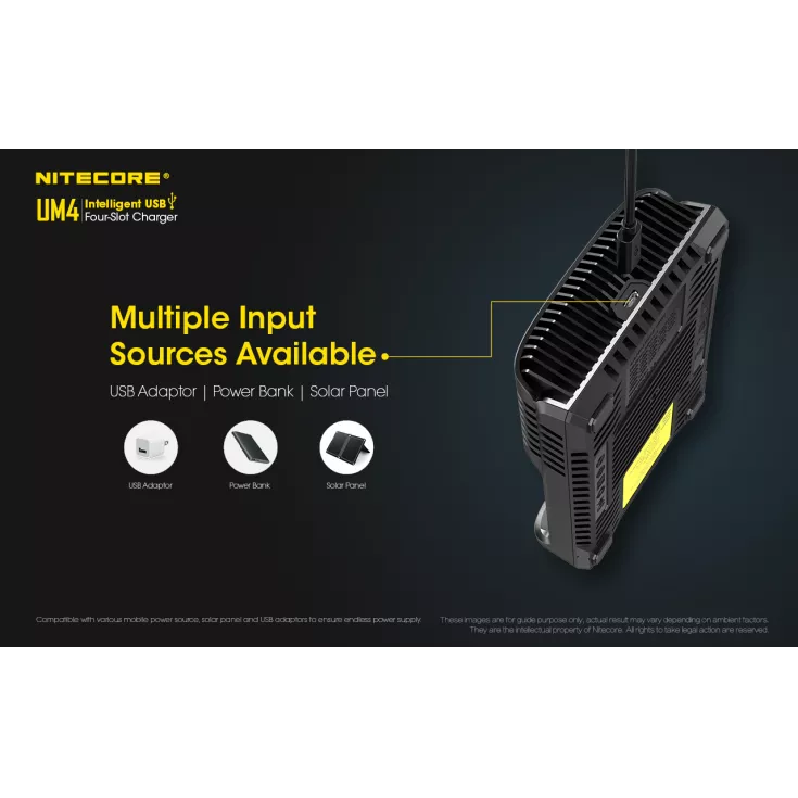 Nitecore UM4 Charger 7 Nitecore UM4 Charger - Image 7