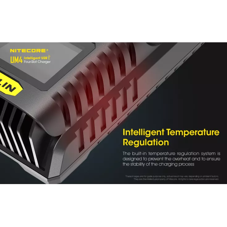 Nitecore UM4 Charger 10 Nitecore UM4 Charger - Image 10