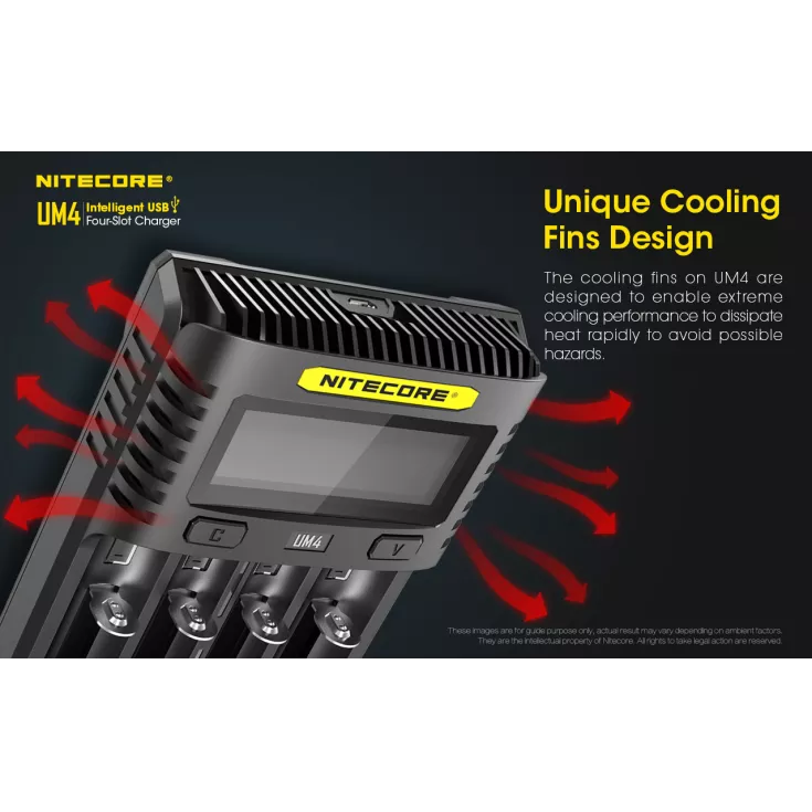 Nitecore UM4 Charger 11 Nitecore UM4 Charger - Image 11
