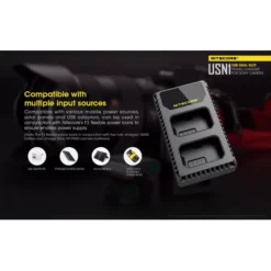 Nitecore USN1 Sony Camera Charger -Outdoor Gear Pro USN1 3