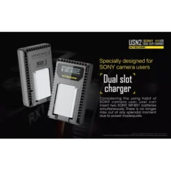 Nitecore USN2 Sony Camera Charger -Outdoor Gear Pro USN2 2