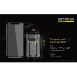 Nitecore USN2 Sony Camera Charger -Outdoor Gear Pro USN2 8
