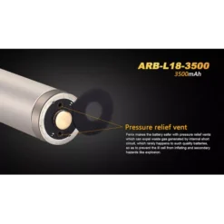 Fenix ARB-L18 18650 3500mAh Battery -Outdoor Gear Pro arb l18 3500 2