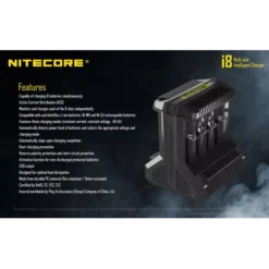 Nitecore I8 Charger -Outdoor Gear Pro i8 10