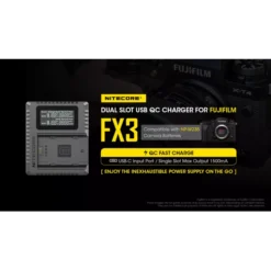 Nitecore FX3 Fujifilm Camera Charger -Outdoor Gear Pro nitecore fx3 1