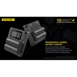 Nitecore FX3 Fujifilm Camera Charger -Outdoor Gear Pro nitecore fx3 2
