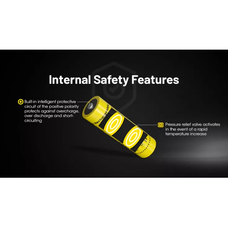 Nitecore 21700 NL2153HP Li-ion High Performance (5300mAh) Battery 11 Nitecore 21700 NL2153HP Li-ion High Performance (5300mAh) Battery - Image 11