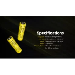 Nitecore 21700 NL2153HP Li-ion High Performance (5300mAh) Battery 14 Nitecore 21700 NL2153HP Li-ion High Performance (5300mAh) Battery -Outdoor Gear Pro nitecore nl2153hp 8