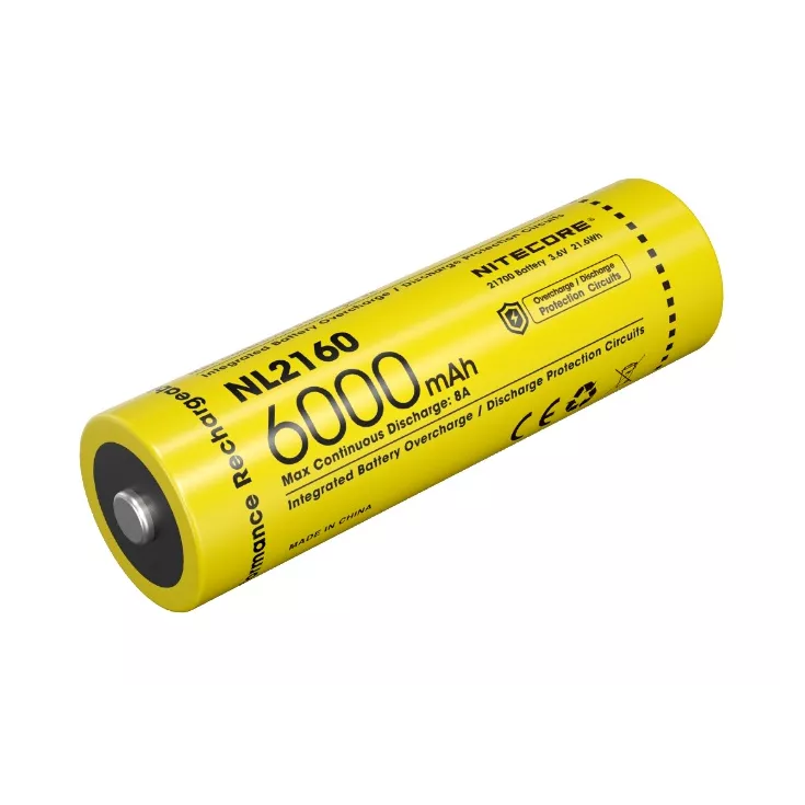 Nitecore 21700 NL2160 Li-ion Battery (6000mAh) 1 Nitecore 21700 NL2160 Li-ion Battery (6000mAh)