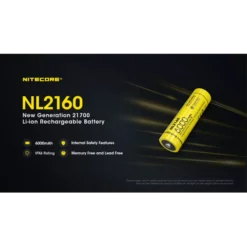 Nitecore 21700 NL2160 Li-ion Battery (6000mAh) 13 Nitecore 21700 NL2160 Li-ion Battery (6000mAh) -Outdoor Gear Pro nitecore nl2160 1