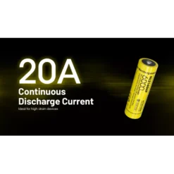 Nitecore 21700 NL2160HP Li-ion High Performance (6000mAh) Battery -Outdoor Gear Pro nitecore nl2160hp 3