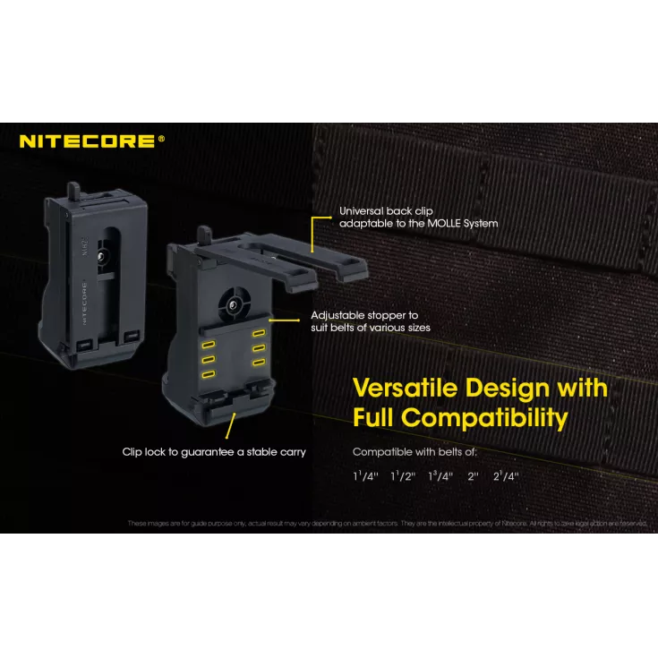 Nitecore NTH25 Tactical Holster 2 Nitecore NTH25 Tactical Holster - Image 2
