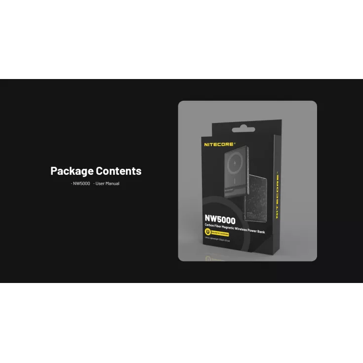 Nitecore NW5000 Wireless Power Bank 12 Nitecore NW5000 Wireless Power Bank - Image 12