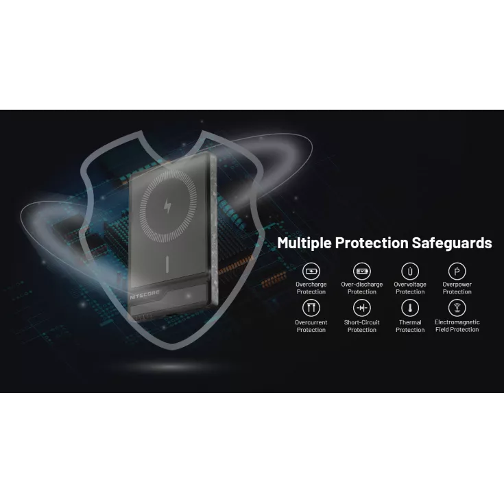 Nitecore NW5000 Wireless Power Bank 5 Nitecore NW5000 Wireless Power Bank - Image 5