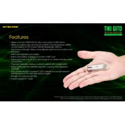 Nitecore TIKI GITD -Outdoor Gear Pro nitecore tiki gitd green 11