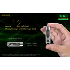 Nitecore TIKI GITD -Outdoor Gear Pro nitecore tiki gitd green 3