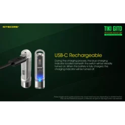 Nitecore TIKI GITD -Outdoor Gear Pro nitecore tiki gitd green 9