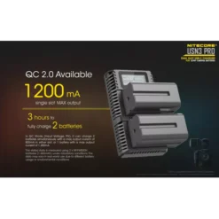 Nitecore USN3 Pro Sony Camera Charger -Outdoor Gear Pro nitecore usn3 pro 2