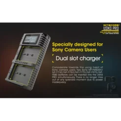 Nitecore USN3 Pro Sony Camera Charger -Outdoor Gear Pro nitecore usn3 pro 3