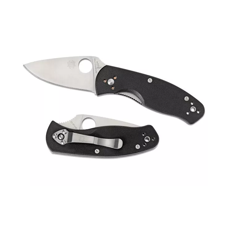 Spyderco Persistence - G-10 Handle & Plain Blade 1 Spyderco Persistence - G-10 Handle & Plain Blade