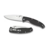 Spyderco Resilience - Black G-10 Handle & Plain Edge Blade