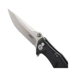 CRKT Tighe Tac Two - GRN Handle & Plain Satin Blade -Outdoor Gear Pro tt5