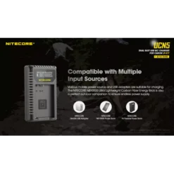 Nitecore UCN5 Canon Camera Charger -Outdoor Gear Pro ucn5 04