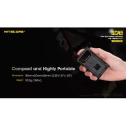 Nitecore UCN5 Canon Camera Charger -Outdoor Gear Pro ucn5 06